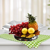 Maxbell Stainless Steel Fruit Bowl Dessert Display Stand for Kitchen Home Decoration
