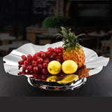 Maxbell Stainless Steel Fruit Bowl Dessert Display Stand for Kitchen Home Decoration