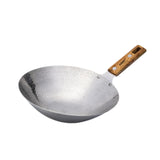 Maxbell Traditional Wok Pan Practical Anti Scalding Handle Home Use Kitchen Cookware 30cm