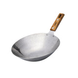 Maxbell Traditional Wok Pan Practical Anti Scalding Handle Home Use Kitchen Cookware 30cm