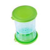 Maxbell Wet Dry Separation Jar Food Storage Container for Mushrooms Onions Jalapenos Green