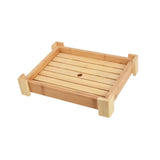Maxbell Bamboo Sushi Plate Decorative Tableware Food Platter Kitchen Restaurant Home 41.5cmx28.5cmx7.5cm