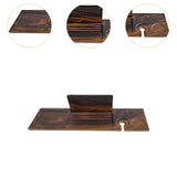 Maxbell Bath Organizer Rack Premium Bath Book Holder Tray for Tub for Cup Book Glass