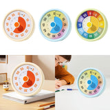 Maxbell Sixty Minute Desk Visual Timer No Ticking Task Reminder for Student Kids Adults yellow