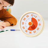 Maxbell Sixty Minute Desk Visual Timer No Ticking Task Reminder for Student Kids Adults yellow