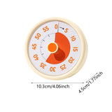 Maxbell Sixty Minute Desk Visual Timer No Ticking Task Reminder for Student Kids Adults yellow