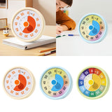 Maxbell Sixty Minute Desk Visual Timer No Ticking Task Reminder for Student Kids Adults yellow