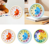 Maxbell Sixty Minute Desk Visual Timer No Ticking Task Reminder for Student Kids Adults yellow