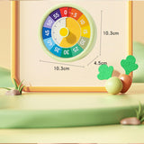 Maxbell Sixty Minute Desk Visual Timer No Ticking Task Reminder for Student Kids Adults green