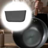 Maxbell Pot Handle Cover Potholders Wok Handle Insulation Cover for Home Skillet Wok Gray