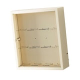 Maxbell Figurine Display Cabinet Clear Display Box for Mini Figure Toys Figures White