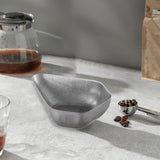 Maxbell Coffee Bean Dosing Cup Modern Display Weigh Container for Cafe Office silvery