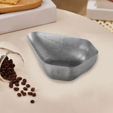 Maxbell Coffee Bean Dosing Cup Modern Display Weigh Container for Cafe Office silvery