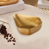 Maxbell Coffee Bean Dosing Cup Modern Display Weigh Container for Cafe Office gold