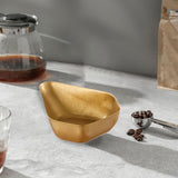 Maxbell Coffee Bean Dosing Cup Modern Display Weigh Container for Cafe Office gold
