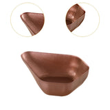 Maxbell Coffee Bean Dosing Cup Modern Display Weigh Container for Cafe Office rose gold