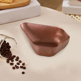 Maxbell Coffee Bean Dosing Cup Modern Display Weigh Container for Cafe Office rose gold
