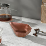 Maxbell Coffee Bean Dosing Cup Modern Display Weigh Container for Cafe Office rose gold
