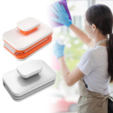Maxbell Magnetic Window Cleaner Household Glass Wiper for Office Sliding Door Mirror Orange