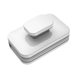 Maxbell Magnetic Window Cleaner Household Glass Wiper for Office Sliding Door Mirror White gray