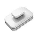 Maxbell Magnetic Window Cleaner Household Glass Wiper for Office Sliding Door Mirror White gray