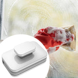 Maxbell Magnetic Window Cleaner Household Glass Wiper for Office Sliding Door Mirror White gray
