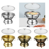 Maxbell Small Hotpot Cookware Stainless Steel Hot Pot for Household Hiking Party