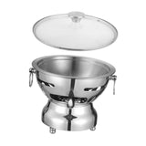 Maxbell Small Hotpot Cookware Stainless Steel Hot Pot for Household Hiking Party