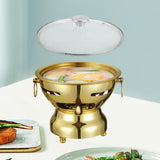 Maxbell Small Hotpot Cookware Stainless Steel Hot Pot for Household Hiking Party