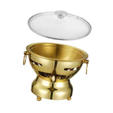 Maxbell Small Hotpot Cookware Stainless Steel Hot Pot for Household Hiking Party