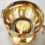 Maxbell Small Hotpot Cookware Stainless Steel Hot Pot for Household Hiking Party