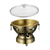 Maxbell Small Hotpot Cookware Stainless Steel Hot Pot for Household Hiking Party