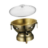 Maxbell Small Hotpot Cookware Stainless Steel Hot Pot for Household Hiking Party