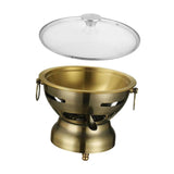 Maxbell Small Hotpot Cookware Stainless Steel Hot Pot for Household Hiking Party