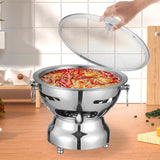 Maxbell Traditional Chinese Hot Pot Stainless Steel Hot Pot for Camping Home Use