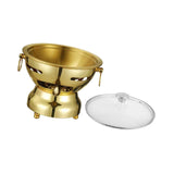 Maxbell Traditional Chinese Hot Pot Stainless Steel Hot Pot for Camping Home Use
