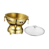 Maxbell Traditional Chinese Hot Pot Stainless Steel Hot Pot for Camping Home Use