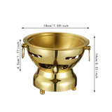 Maxbell Traditional Chinese Hot Pot Stainless Steel Hot Pot for Camping Home Use