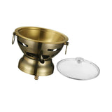 Maxbell Traditional Chinese Hot Pot Stainless Steel Hot Pot for Camping Home Use