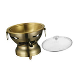 Maxbell Traditional Chinese Hot Pot Stainless Steel Hot Pot for Camping Home Use
