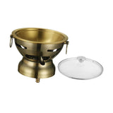 Maxbell Traditional Chinese Hot Pot Stainless Steel Hot Pot for Camping Home Use