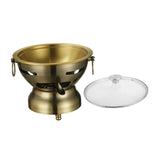 Maxbell Traditional Chinese Hot Pot Stainless Steel Hot Pot for Camping Home Use