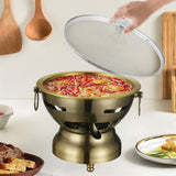 Maxbell Traditional Chinese Hot Pot Stainless Steel Hot Pot for Camping Home Use