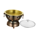 Maxbell Traditional Chinese Hot Pot Stainless Steel Hot Pot for Camping Home Use