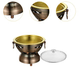Maxbell Traditional Chinese Hot Pot Stainless Steel Hot Pot for Camping Home Use