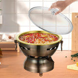 Maxbell Traditional Chinese Hot Pot Stainless Steel Hot Pot for Camping Home Use