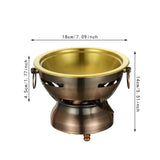 Maxbell Traditional Chinese Hot Pot Stainless Steel Hot Pot for Camping Home Use