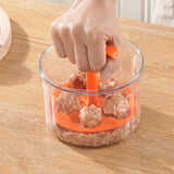 Maxbell Meatball Dispenser Tool DIY Creative Meatball Maker for Hotel Burger Camping