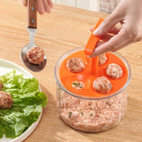 Maxbell Meatball Dispenser Tool DIY Creative Meatball Maker for Hotel Burger Camping