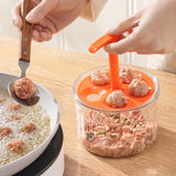 Maxbell Meatball Dispenser Tool DIY Creative Meatball Maker for Hotel Burger Camping